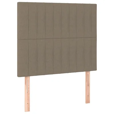 Produktbild von Kopfteil Taupe 100x5x118/128 cm Stoff