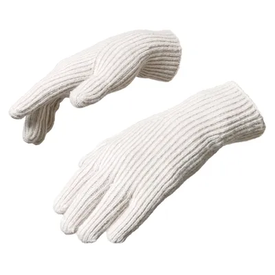 Immagine prodotto di Guanti per cellulare intrecciati con dita ritagliate - Beige