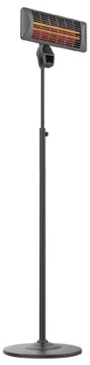 Produktbild von Cecotec 05360, Elektrischer Quarz-Raumheizer, 7 h, IP24, Indoor, Flur, Wand, Schwarz