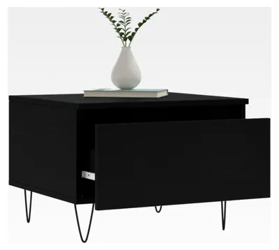 Produktbild von Moderne Couchtische 2 Stück, 50 x 46 x 35 cm, holzbasiertes Material, kleiner Snacktisch, Seitentisch/Beistelltisch, geeignet für Wohnzimmer, Schlafzimmer und kleine Räume, einfache Montage