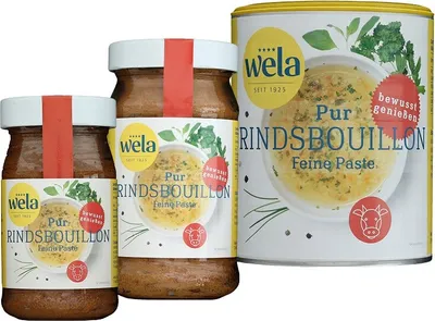 Produktbild von WELA Rindsbouillon 'Pur' 1/4