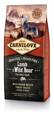 Produktbild von Carnilove Dog Adult Lamm & Wildschwein 12 kg