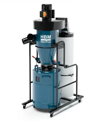 Produktbild von Mobile Absauganlage 2200W 230V Staubabsaugung Späne Entstauber Abscheider