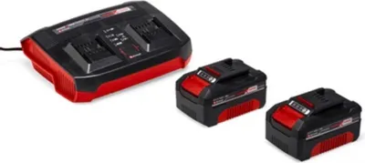 Obrázek produktu pro Sada akumulátorů Einhell PXC-Starter-Kit 2 18V 2x 4,0Ah & Twincharger Kit 4512112
