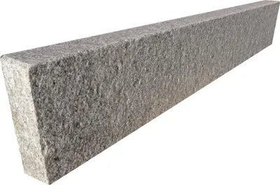 Produktbild von Kantenstein Granit 100 x 16 x 6 cm grau