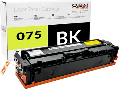Produktbild von Toner geeignet für Canon imageCLASS LBP-646 Cdw i-SENSYS LBP-646 Cdw als Ersatz für 075 Cartridge 075 CRG-075 6365c002 Schwarz - ca. 1400 Seiten - CAN-075BK