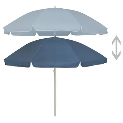 Immagine prodotto di Ombrellone da Spiaggia Blu 240 cm