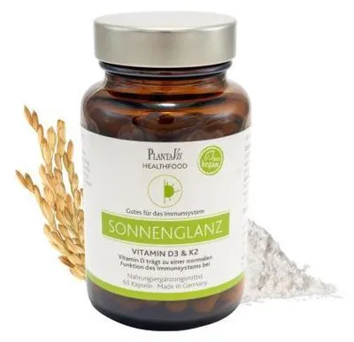 Produktbild von Vitamin D Und K2 Kapseln 60 St