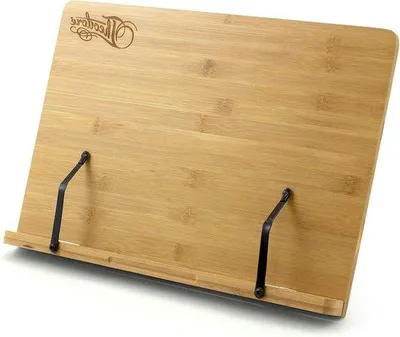 Obrázek produktu pro Nastavitelný stojan na stůl z bambusu 390 mm x 280 mm