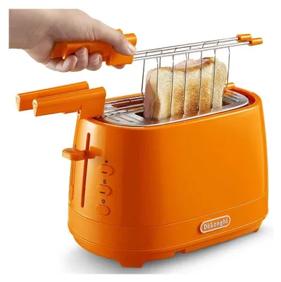 Immagine prodotto di De Longhi CTLAP2203.O Tostapane 2 Fette Arancione 550 W