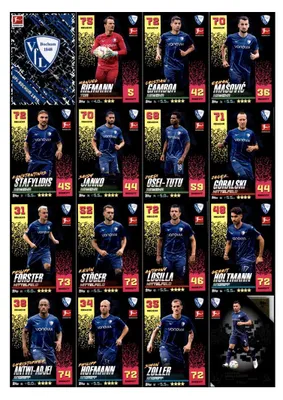 Produktbild von Topps Match Attax - 2022/23 - Mannschaftspaket - VfL Bochum 1848