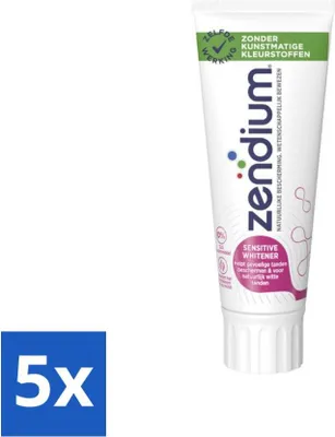 Immagine prodotto di Zendium Dentifricio Sensitive 75 ml - Confezione risparmio - 5 pezzi
