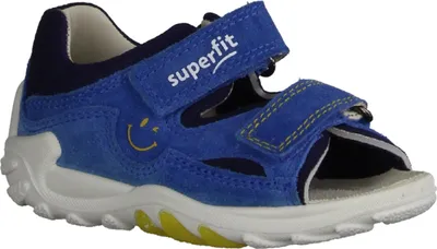 Produktbild von Superfit 1 000034 8020 Flow Jungen Lauflernsandale Blau, Blau, Gr. 20