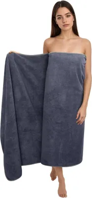 Produktbild von Omgoods – Großer Badetuch aus Mikrofaser, 100 x 200 cm
