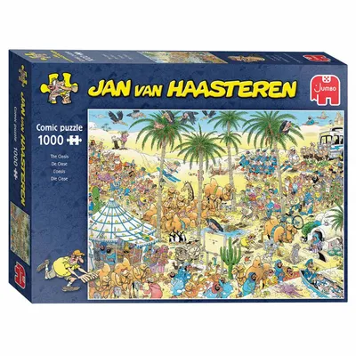 Produktbild von Jan Van Haasteren Pluzzle - de Oase, 1000st.
