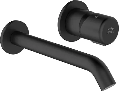Immagine prodotto di Miscelatore da incasso per lavabo design nero