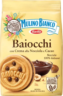 Produktbild von Mulino Bianco Baiocchi Nocciola, 10er Pack (10 x 260g)