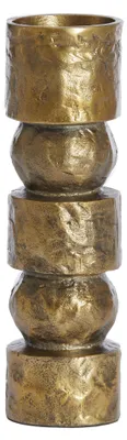 Productafbeelding van Light&living Kaarsenhouder, diameter 9 cm, hoogte 31 cm, AKTA, antiek brons
