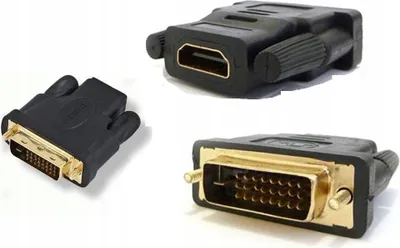 Zdjęcie produktu dla Adapter Przejściówka Hdmi (Ż) Na Dvi (M) Ż/M Hd