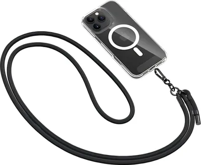 Zdjęcie produktu dla Pasek Tech-Protect C1S Crossbody Smycz DO Telefonu Regulowana Czarna