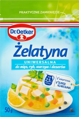Obrázok produktu pre Dr. Oetker Żelatyna spożywcza 50 g