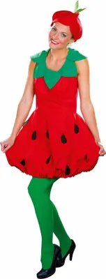 Produktbild von Erdbeere: Kleid und Kragen Gr 42/44