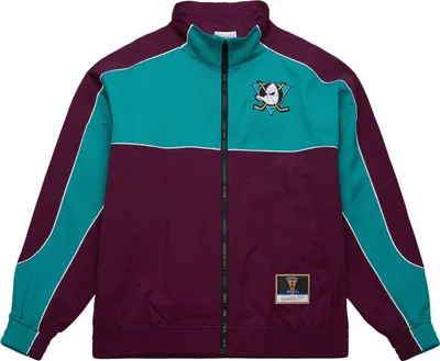Produktbild von M&N Mesh Nylon Track Jacket - NHL Anaheim Ducks - S