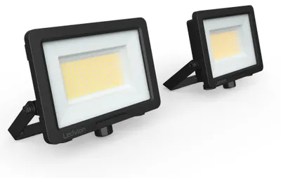 Produktbild von Ledvion 2er set LED Strahler Außen 50W wasserdicht IP66 4000K 6750lm