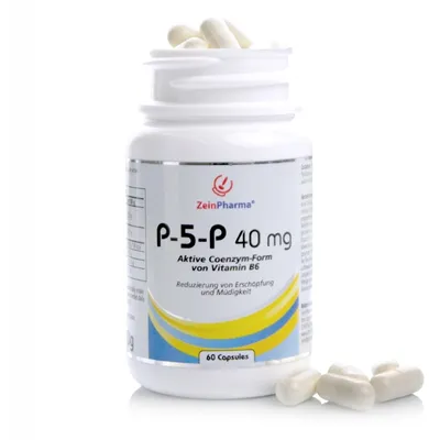 Zdjęcie produktu dla Kapsułki ZeinPharma Vitamin B6 Forte, 60 kapsułek