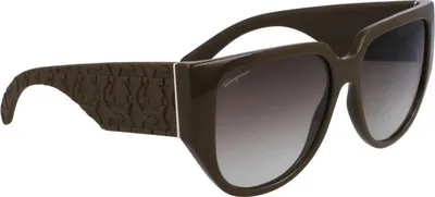 Produktbild von Salvatore Ferragamo SF1088SE Ovale Acetat-Sonnenbrille für Damen