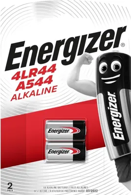 Image de ENERGIZER Batterie Alkaline 4LR44 (A544) 6V (2er Blister)