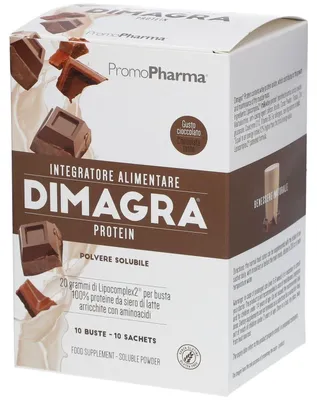 Produktbild von DIMAGRA PROTEIN SCHOKO, 10 Portionen