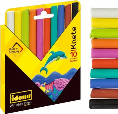 Obrázok produktu pre Happy Kidz Idena modelína 10 tyčiniek 21404086029