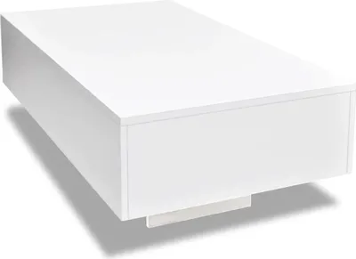 Produktbild von vidaXL Couchtisch Hochglanz-Weiß