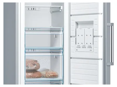 Obrázek produktu pro Bosch Serie 4 GSN36VLEP, 242 l, 20 kg/24h, SN-T, Beznámrazový systém, E, Nerezová ocel