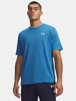 Image de Under Armour Ua Tech Vent Jcqrd Ss - bleu égéen, taille : L