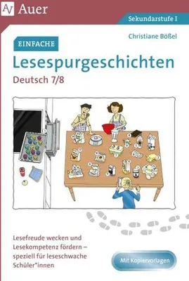 Produktbild von Einfache Lesespurgeschichten Deutsch 7-8