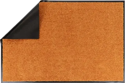 Produktbild von Primaflor Schmutzfangmatte CLEAN Orange 90x120cm - 13 Farben & 6 Größen - Strapazierfähige Türmatte, Rutschfester Türvorleger, Sauberlaufmatte