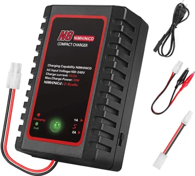 Produktbild von MMOBIEL Intelligentes Ladegerät für Nimh / NiCD  Akku – Drohnen / RC-Autos