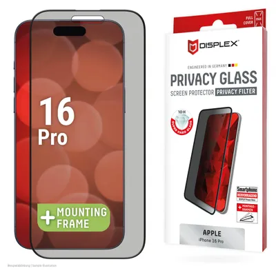 Produktbild von DISPLEX Privacy Glass FC iPhone 16 Pro
