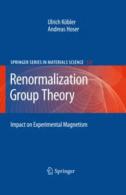 Produktbild von Renormalization Group Theory