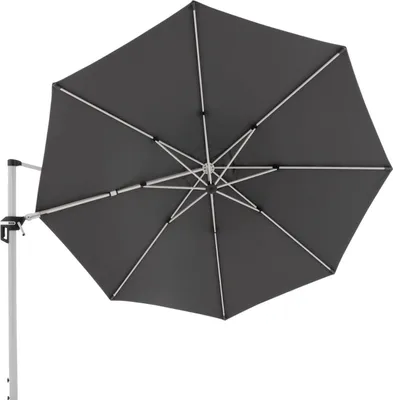 Produktbild von Doppler ACTIVE Pendelschirm ø 370 rund Sonnenschirm Ampelschirm 5 Farben 446251 840 Anthrazit