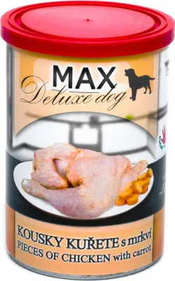 Obrázek produktu pro MAX kuřecí kousky s mrkví 400g