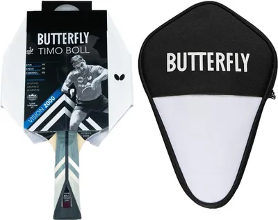 Produktbild von Butterfly 1x Timo Boll Vision 2000 Tischtennisschläger + Tischtennishülle | Tischtennisset Tischtennis TT Tabletennis