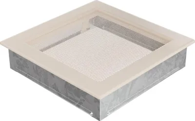 Zdjęcie produktu dla Kratka wentylacyjna kominkowa 22x22 kremowa