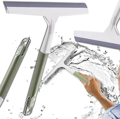 Produktbild von Ein handlicher Wasserabzieher aus Silikon mit Griff