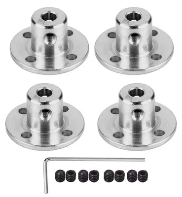 Produktbild von Set mit 4 Flanschverbindungen für Achskupplungen - 5 mm