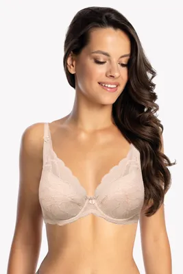 Produktbild von Gaia - 1200 - Vika Push Up Damen Bh Vollschalen Full Cup - Beige - 75C