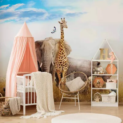 Produktbild von Vlies Fototapete - Fauna of Africa 450x315 cm Tiere g-B-0083-a-a