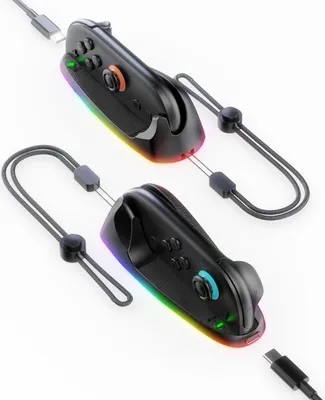 Image de Pour Nintendo Switch : station de recharge pour souris et manette de jeu, noir